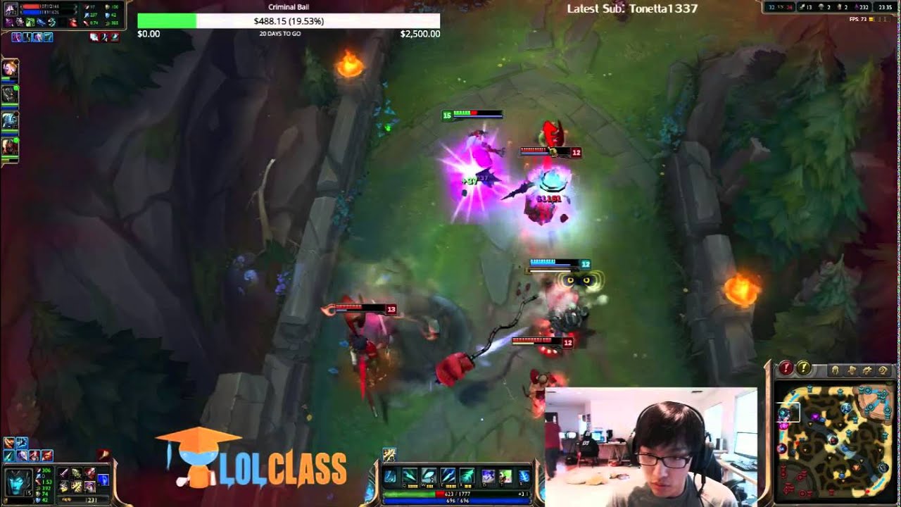 Liên Minh Huyền Thoại: Doublelift cầm Kalista kinh dị @@