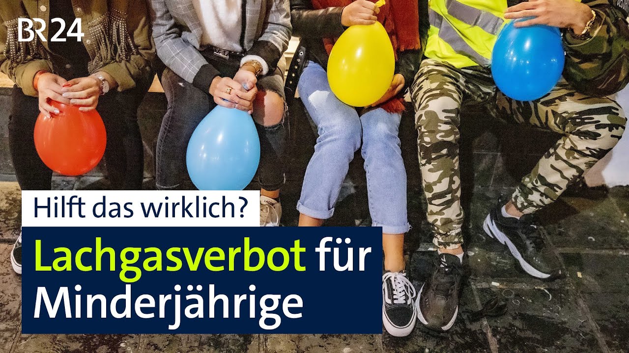 Trend-Droge und Medizinprodukt: Bundestag beschließt Lachgasverbot für Minderjährige | BR24