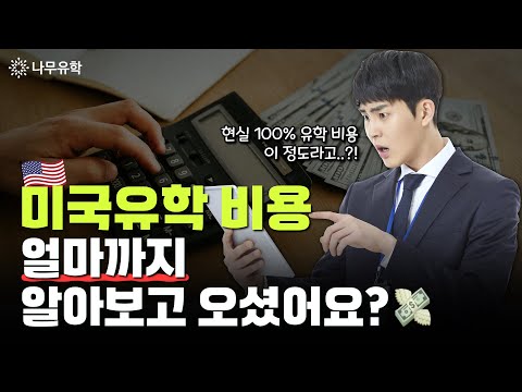  미국 유학, 학비부터 생활비까지 탈탈 털어서 계산한 '진짜' 현실 비용은?