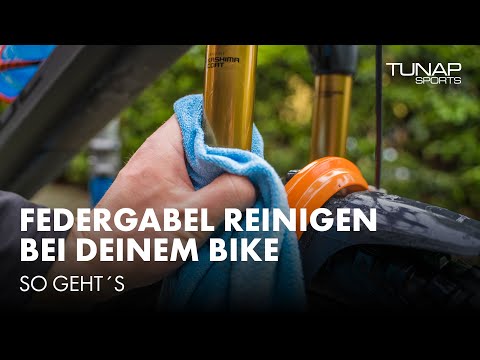 Federgabel reinigen - so geht´s. Mit TUNAP Sports