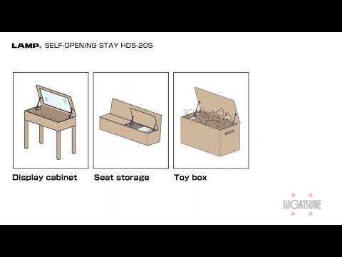 FEATURE Learn More About our HDS 20S   Self opening stay   Sugatsune Global