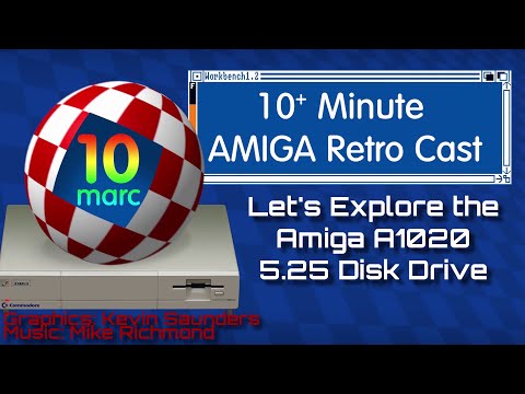 Let's Explore the Amiga A1020 5.25" Floppy Drive - Episode 125