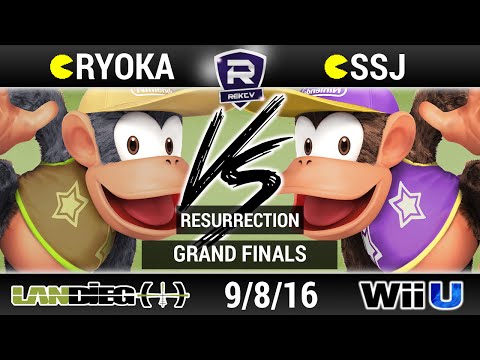 Smash Lounge 64 Res GF - :v~Ryoka (Diddy Kong) vs :v~SSJ (Diddy Kong)
