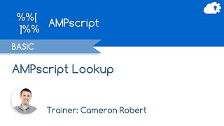 AMPscript Lookup - Salesforce Marketing Cloud Functions in 5 minutes