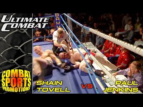 BIG CHOKE OUT - MMA BRITISH TITLE FULL FIGHT - Shain Tovell vs Paul Jenkins - Ultimate Combat 3