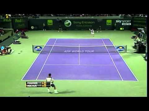Federer - Rochus 2-0  4°t  MIA2011  Best Roger's points