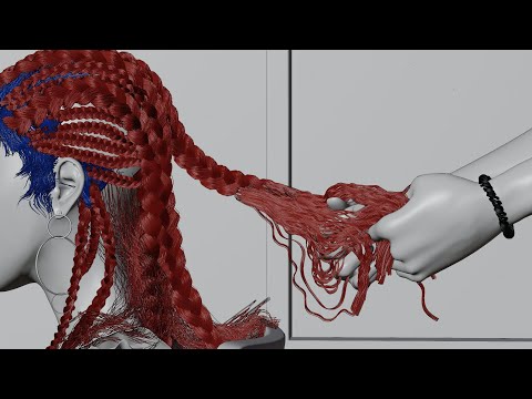 Creating Braided hair in Blender 3.5 (New!!!)