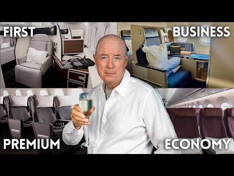 I FLEW EVERY CABIN on a plane from BUDGET TO BILLIONAIRE!