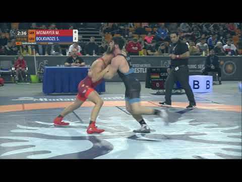 Qual. GR - 72 kg: M. WIDMAYER (GER) v. S. BOLKVADZE (GEO)