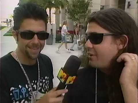 Nick Polluck and Chris Gohde (My Sister's Machine) on The Headbangers Ball (Foundations Forum 1993)