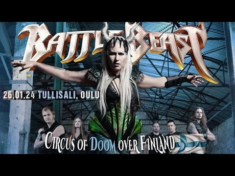 BATTLE BEAST LIVE Circus of Doom Over Finland Tour, Tullisali, Oulu, Finland 26.1.2024 *FULL SHOW*