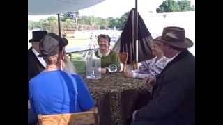 preview picture of video 'Living History Civil War Encampment Candle Light Tour - Meadville KOA Campground'