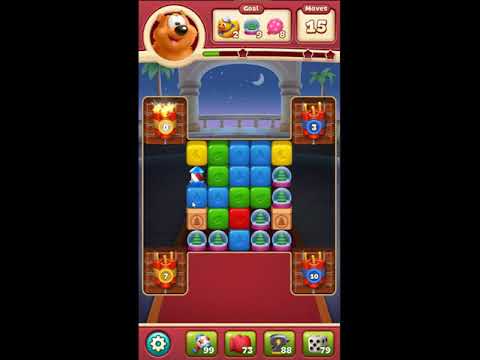 Toon Blast Level 3407 - NO BOOSTERS 🐻🐺🐱 | SKILLGAMING ✔️