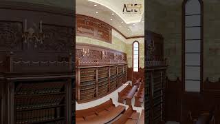 בית הכנסת המפואר שעיצבתי!! #design #architecture #interiordesign#luxuryrealestate