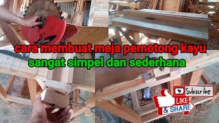 Make a Table Saw / table cut wood