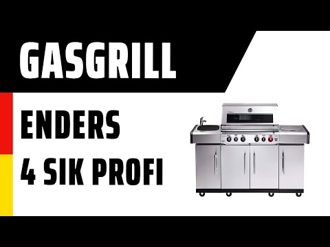 Gasgrill Enders KANSAS PRO 4 SIK Profi Turbo (8711) | Deutsch