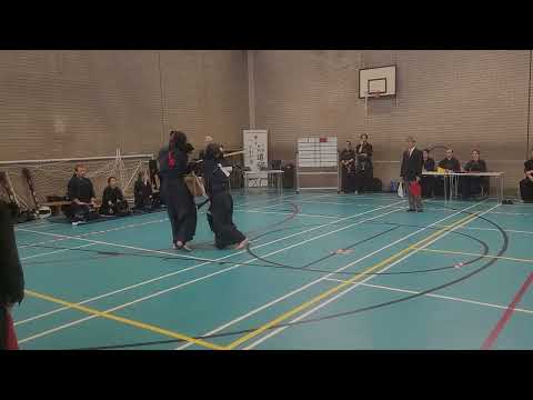 Bowden 2022, Widdows (North West/Manchester) vs Jones (British Army), British Kendo.