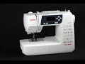 Janome 2160dc portable sewing machine promo - pink 10