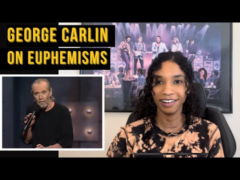 George Carlin on Soft Language and Euphemisms (Reaction) | First George Carlin Experience