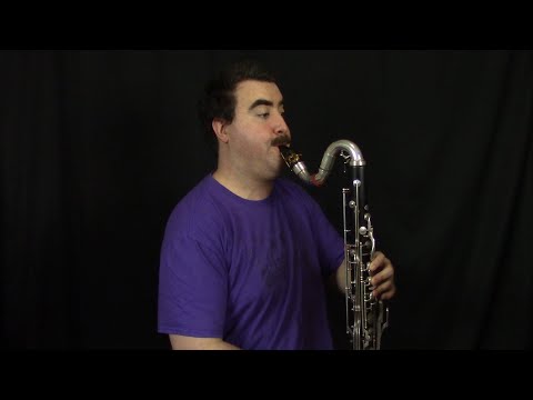 D. McDowells - Bassoon Study Book 1, No. 40 (on Bass Clarinet)