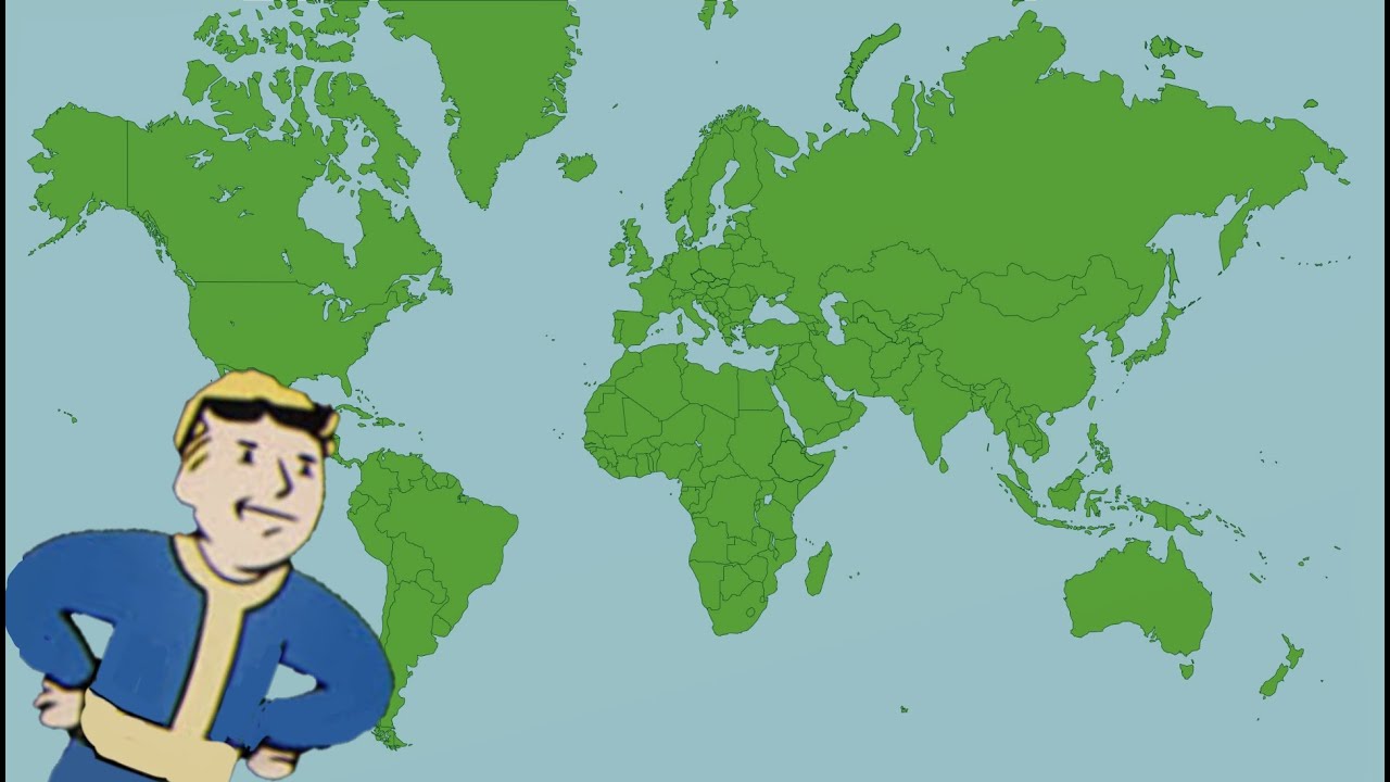 What happened to the other countries in Fallout?