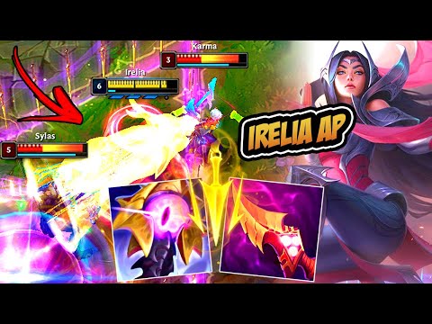 IRELIA AP BUILD ROUBO DE VIDA *muito forte* - LEAGUE OF LEGENDS