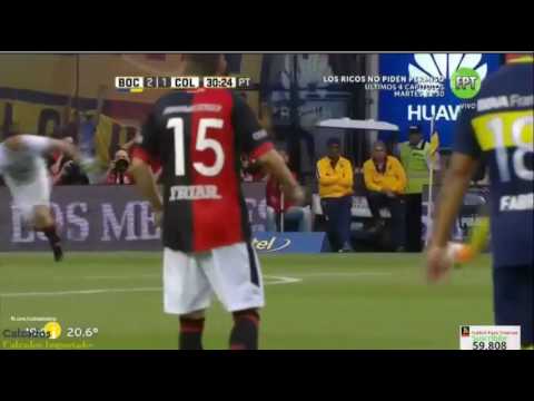 Boca Juniors 4 x 1 Colon SF - Fecha 14 - LIga Argentina - Los goles