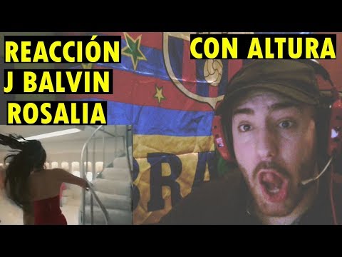 ROSALÍA, J Balvin - Con Altura (Official Video) ft. El Guincho (REACCIÓN)