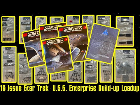Star Trek U.S.S. Enterprise Build-Up Load-Up (16 Issues)