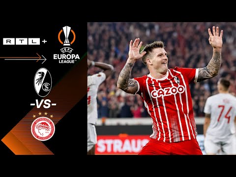 SC Freiburg vs. Olympiakos Piräus – Highlights & Tore | UEFA Europa League