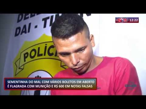ROTA DO DIA 18 10  Flagrado homem com municão e ceÌdulas falsas