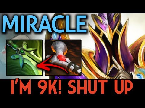 Miracle- Dota 2 [Silencer] I'm 9k MMR! SHUT UP