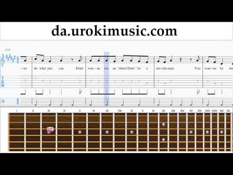 Lær At Spille Guitar Michael Jackson - Beat It Lektioner Sange Del#2 um-i246