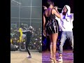 Tiwa Savage Knocks Wizkid's Head for Pressing Her Yansh While They Were Performing On Stage In Dubai