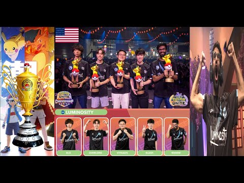 LUMINOSITY vs OMO ABYSSINIAN World Championships GRAN FINAL 2023 Pokémon UNITE Championship Series