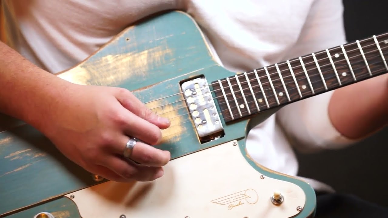 Kauer Guitars Banshee - Custom - Easter Island Relic (BMAUS721B)