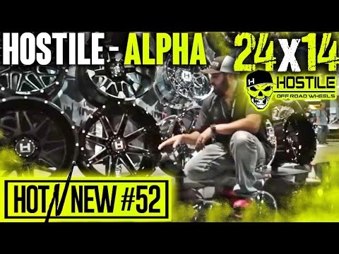 Hot n New Ep. 52: Hostile Alpha 24x14 Black and Milled