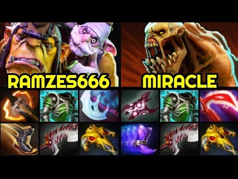 RAMZES666 vs MIRACLE with 1K GPM Farming Machine Alchemist 7.27 Dota 2