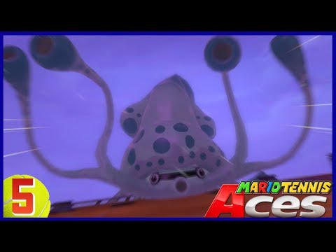 Mario Tennis Aces 100% Walkthrough 05 (Savage Sea)