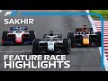 F2 Feature Race Highlights | 2020 Sakhir Grand Prix