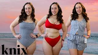 NEW Knix Iconic Swim Collection 2026 | Gingham, Cherry Red, and New Swim Styles!
