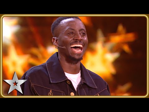 Joseph Charm gets GOLDEN BUZZER from Alesha Dixon and his MUM! | Semi-Finals | BGT 2025