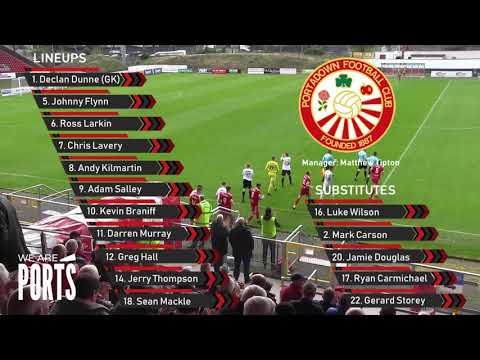 Portadown 3 - 1 Ballyclare Comrades (BSC) 15/09/18