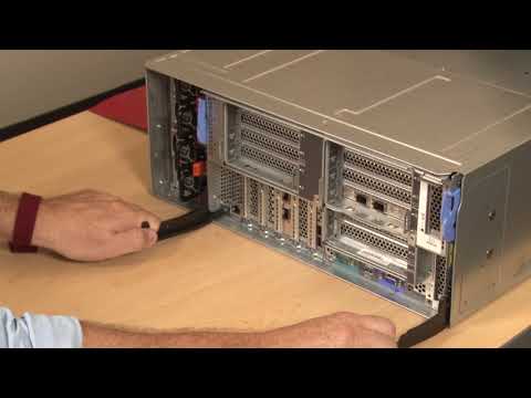 Lenovo ThinkSystem SR950 removing an I/O tray