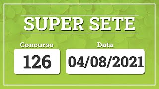 Capa de SUPER SETE 126