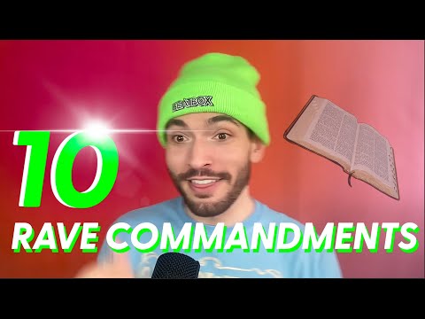 10 RAVE COMMANDMENTS: A Beginner's Festival Guide 👼🏻