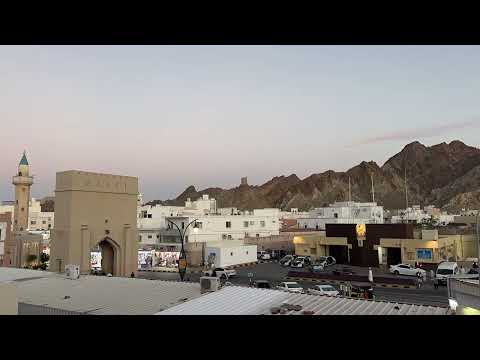 Sunset at Mutrah Souq