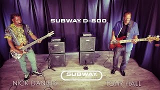 MESA Subway D-800 Bass Amps and Ultra-Lite 1x12 & 1x15 Cabs
