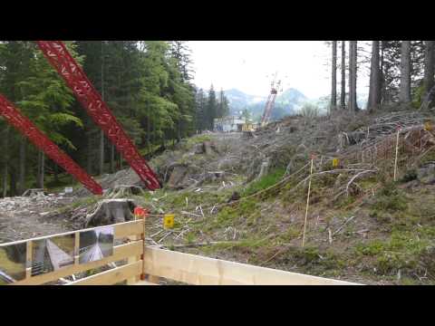 Neue Stoosbahn - Sprengung