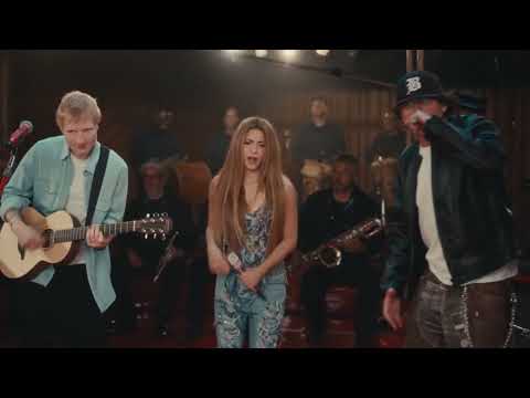 Shakira, Beéle y Ed Sheeran juntos cantando cumbia #shakira #beele #edsheran #cumbia #colombia